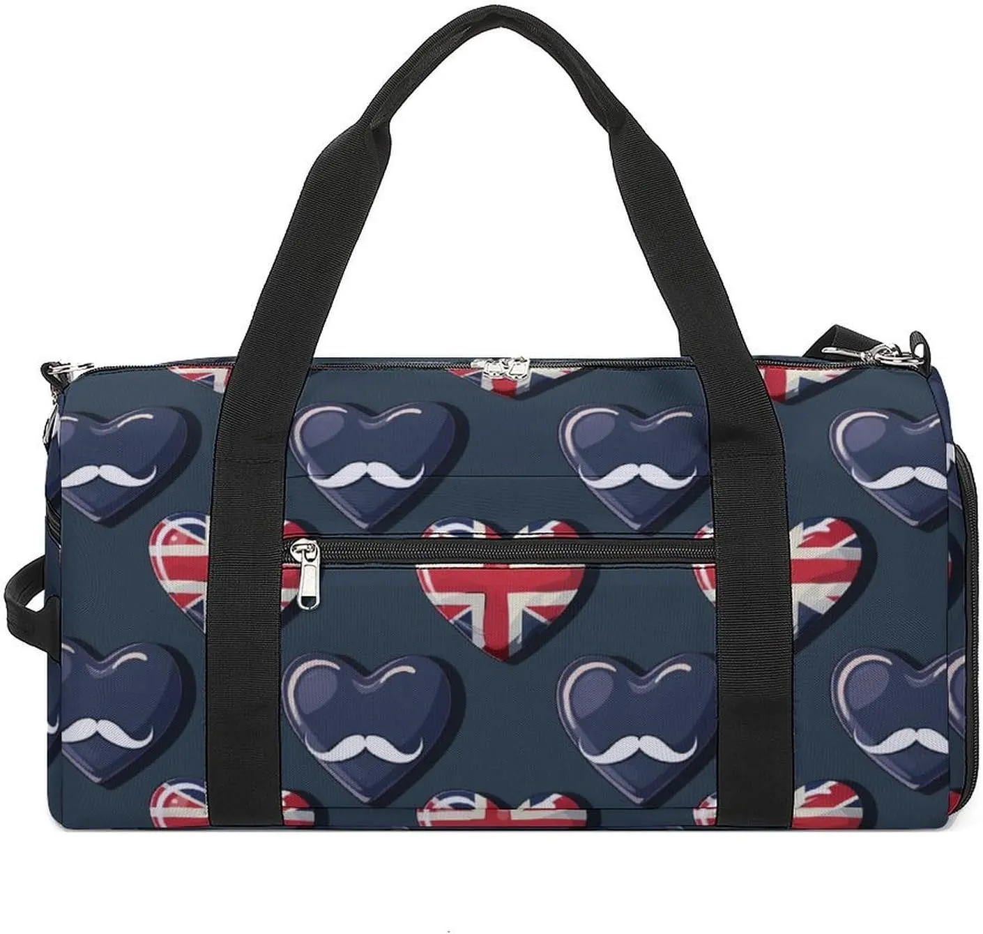 British Flag UK Flag Union Jack Gym Bag for Men Women Lightweight Duffel Bag Sports Workout Bag for Travel Yoga