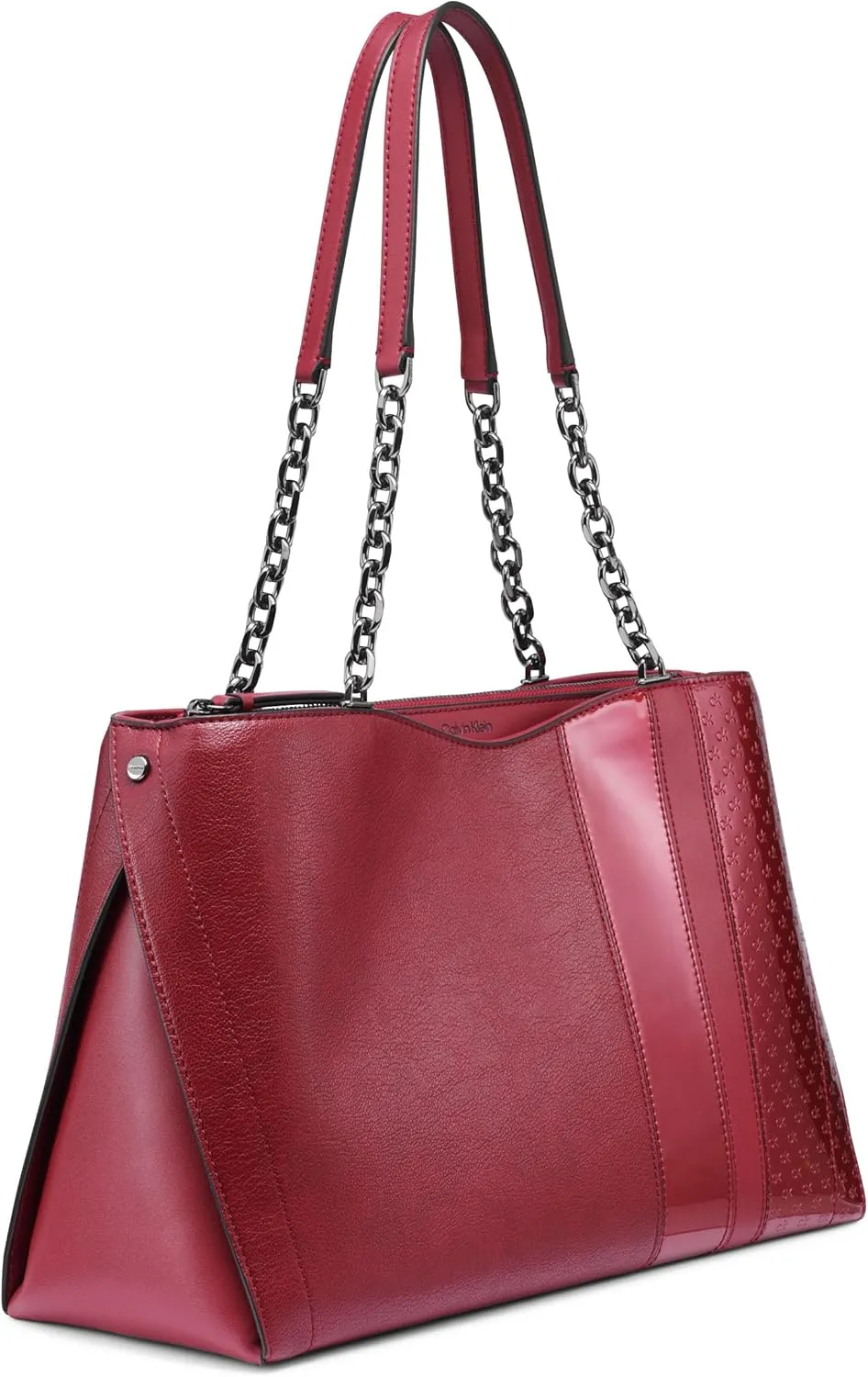 Calvin Klein Nova Triple Compartment Chain Tote