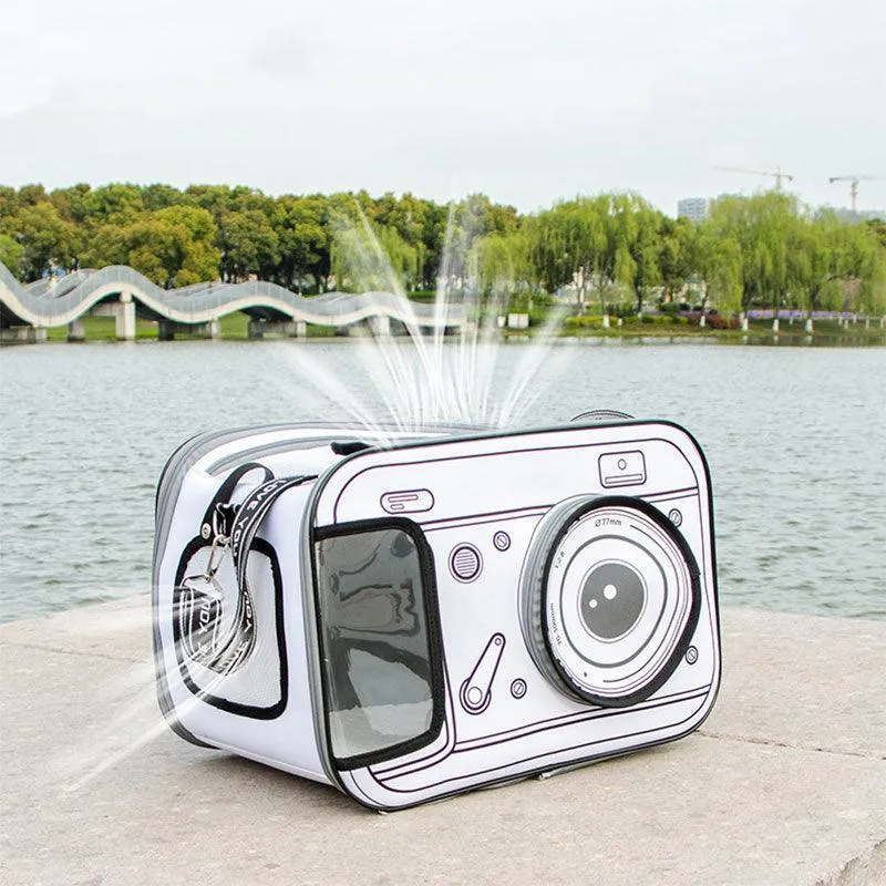 Camera Creative Cat Carrier Bag Pet Handbag