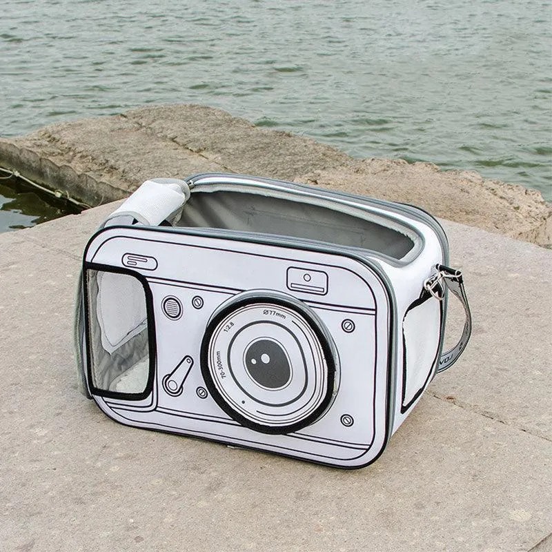 Camera Creative Cat Carrier Bag Pet Handbag