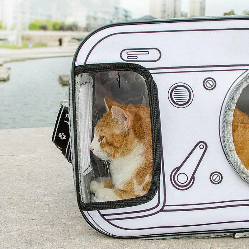 Camera Creative Cat Carrier Bag Pet Handbag