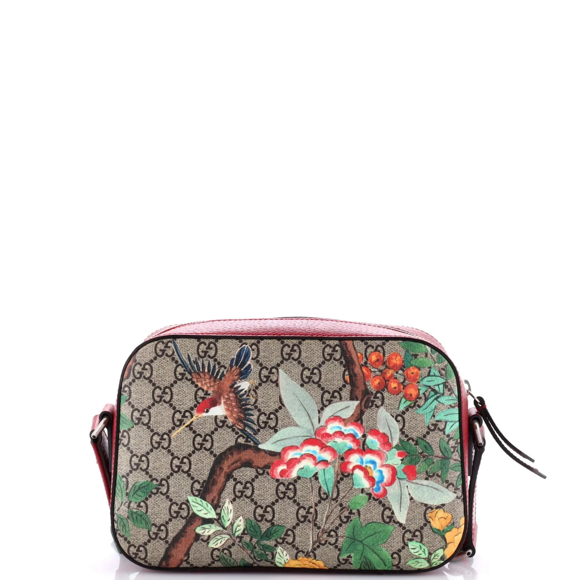 Camera Shoulder Bag Tian Print GG Coated Canvas Medium