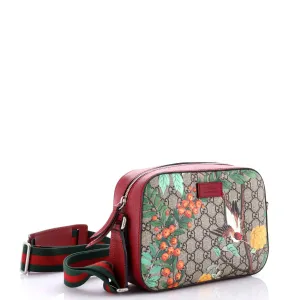 Camera Shoulder Bag Tian Print GG Coated Canvas Medium