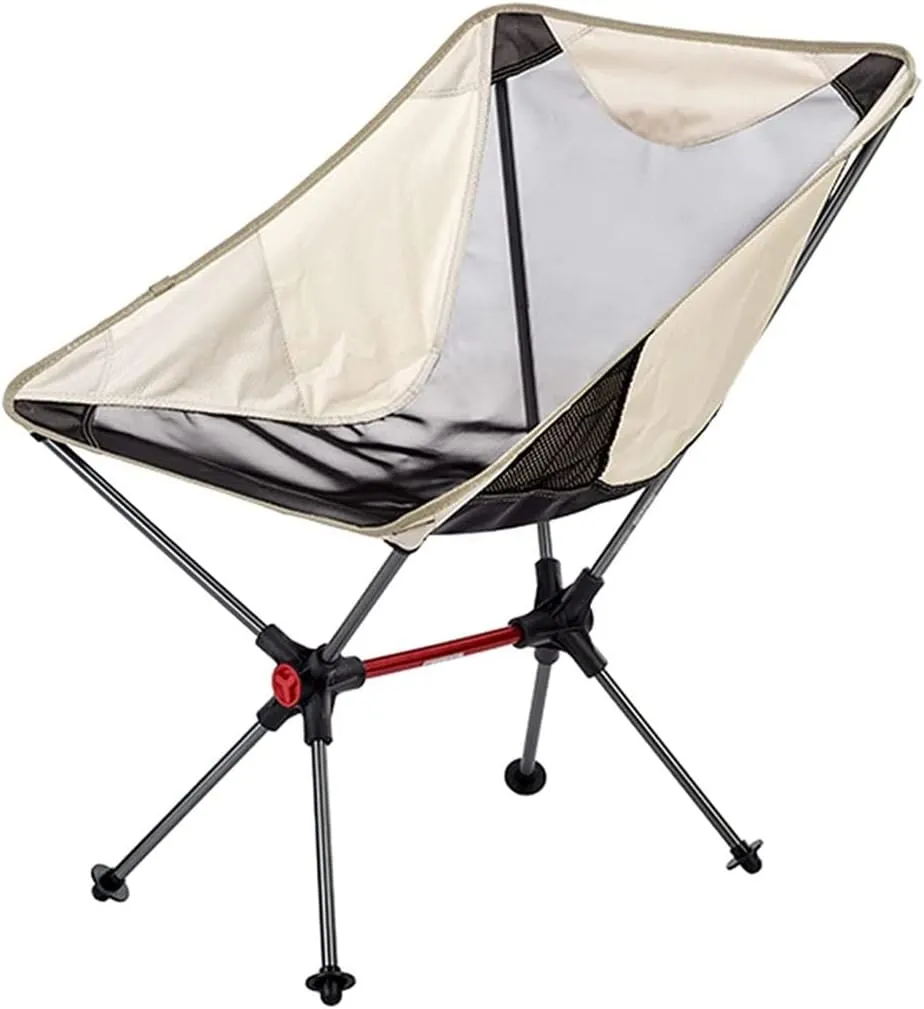 Camping Chair Camp Chair Outdoor Camping Beach Portable Simple Backrest Folding Sketching Seat Stool with Mesh Fabric Backrest s Outdoor Fishing Chair