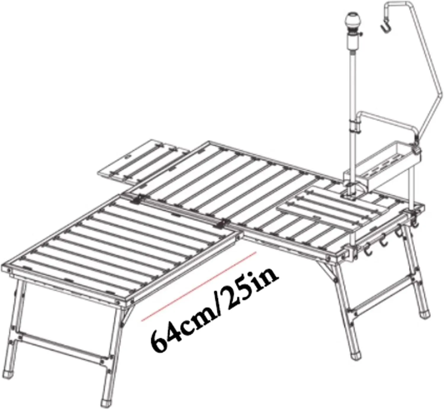 Camping Chair Outdoor Camping Black Walnut Camping Chair Wooden Folding Decker Chair Pure Brass Double Layer Canvas Camping Chair Sets Lightweight