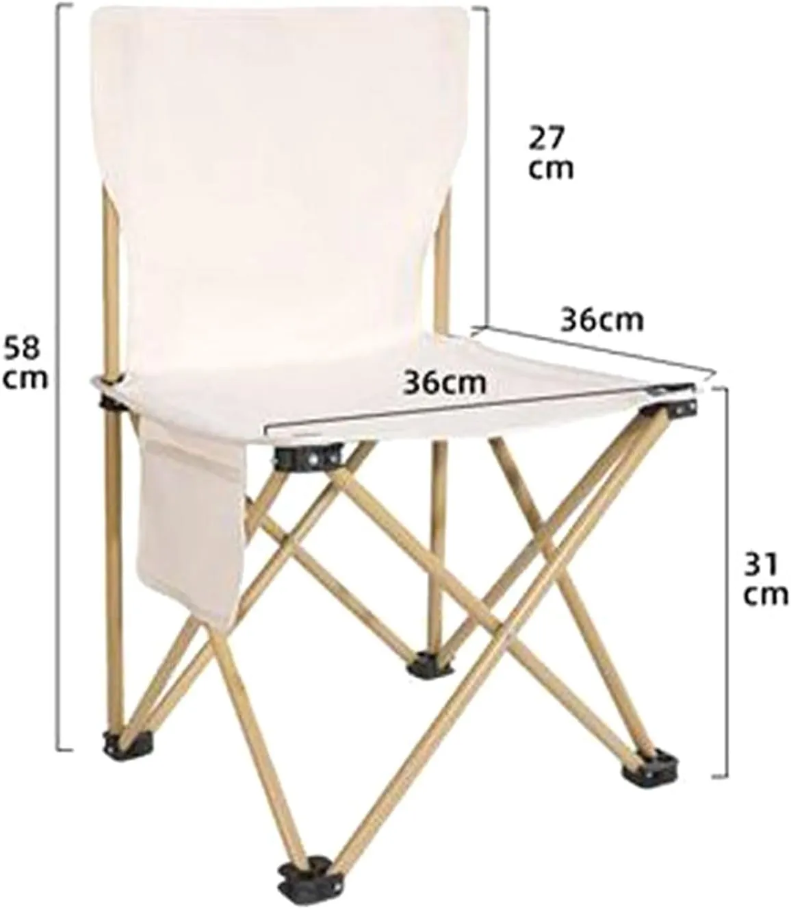 Camping Folding Chair and Table Set with Roll up Carbon Steel Folding Beach Picnic Tables Collapsible Backpack Lawn Chair for More People Party, BBQ, 120cm-5PCS, Black