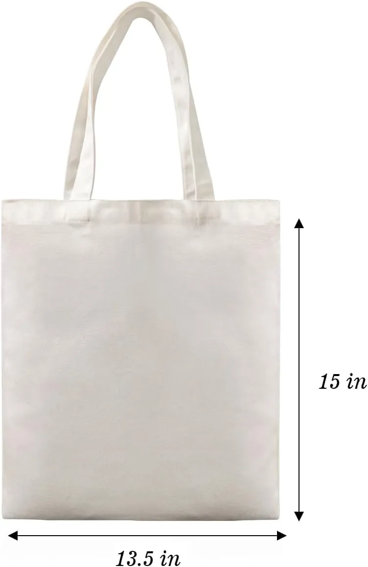 Canvas Shoulder Tote Bag for Men Women - Easter Graphic Unisex Reusable Grocery Bags