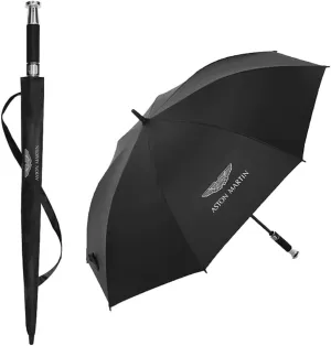 Car Folding Umbrellas with for Aston Martin V12 Vantage S Coupe 2017 Logo,Portable Travel Umbrella Automatic Open/Close Umbrella All-Weather Travel Accessory