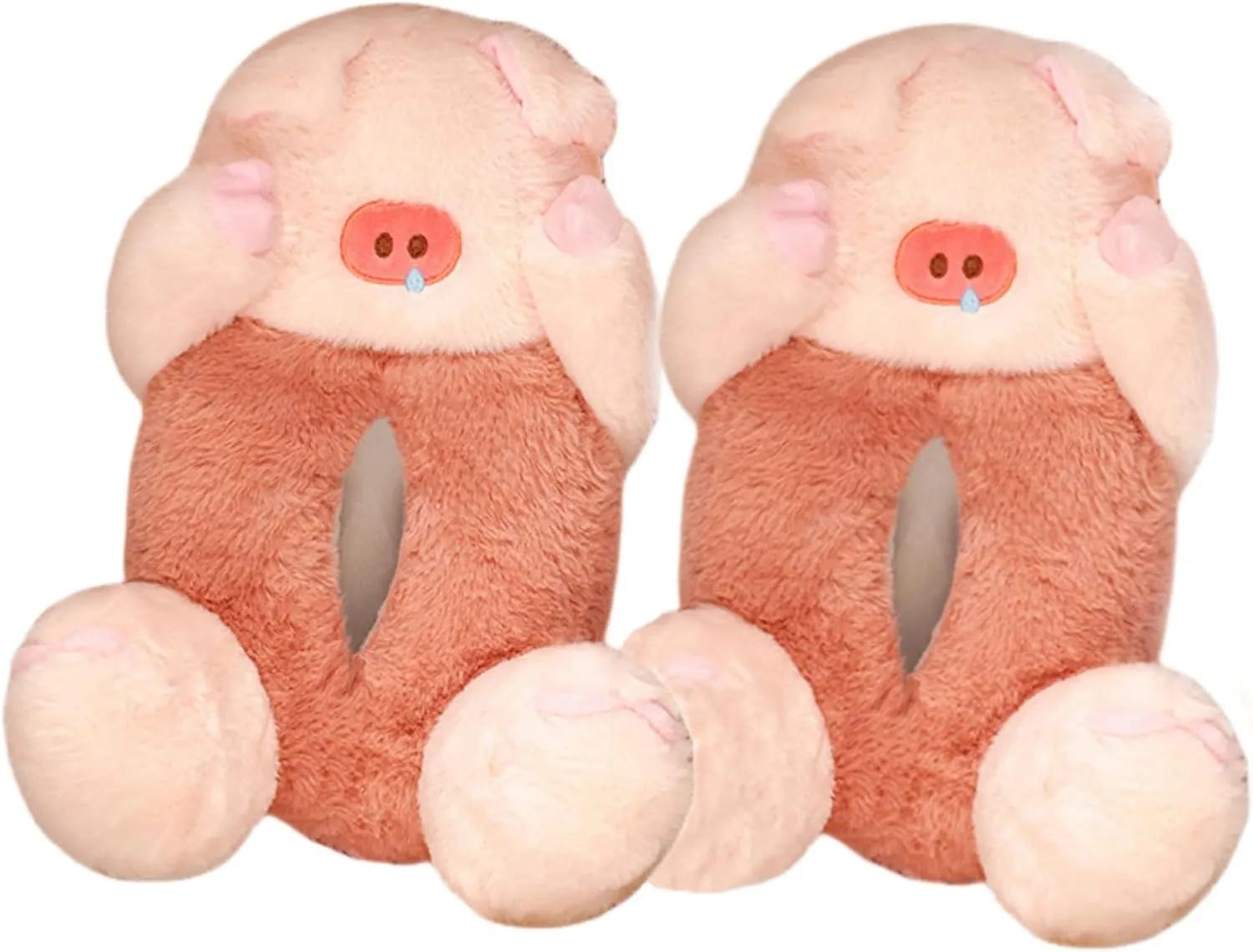 Cartoon animal crocodile cotton slippers cute winter home warm indoor and outdoor plush men and women's shoes