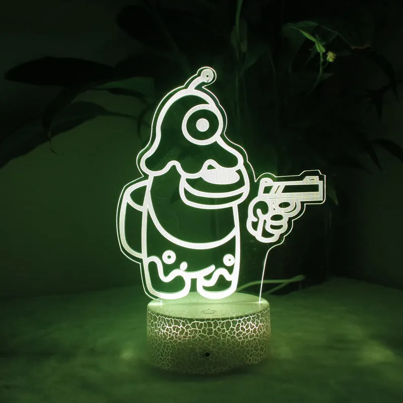 Cartoon Astronaut LED Night Light