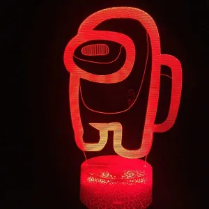 Cartoon Astronaut LED Night Light