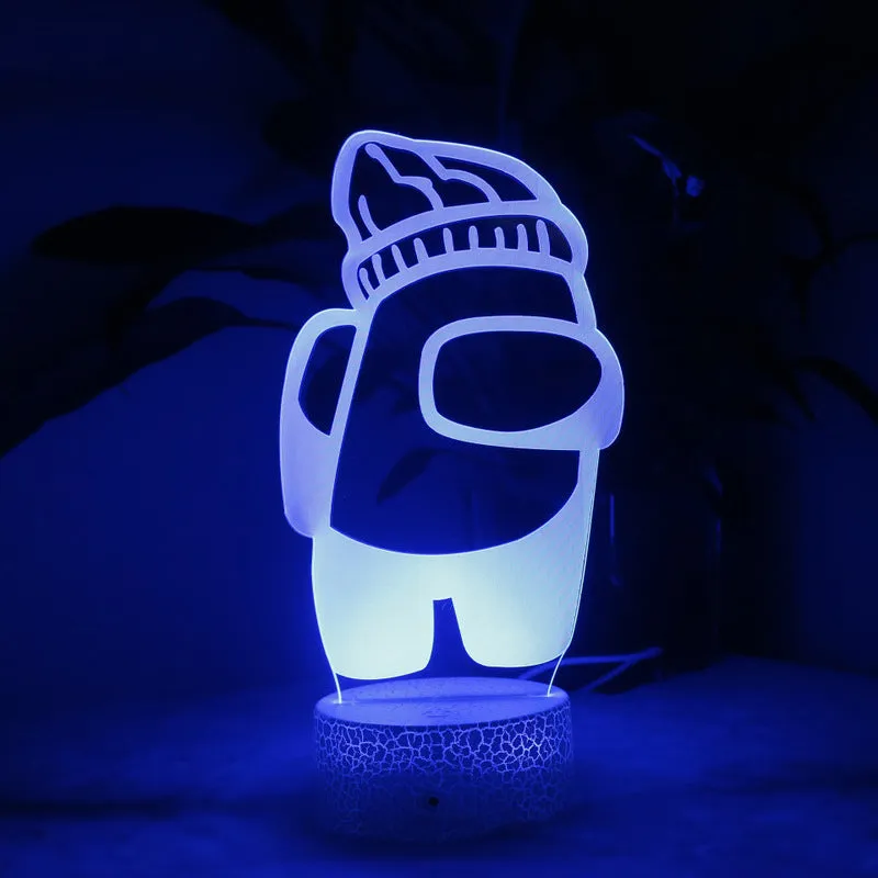 Cartoon Astronaut LED Night Light