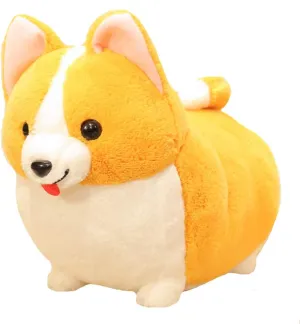 Cartoon Corgi Dog Soft Plush Throw Pillow Animal Pillow Plush Toy