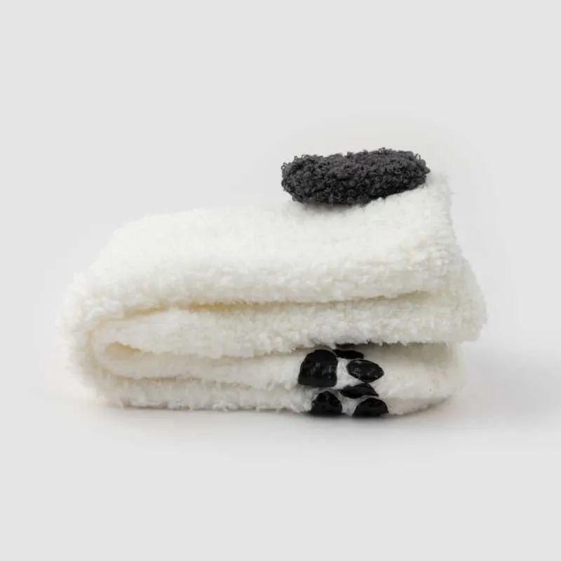 Cartoon Dog Plush Socks