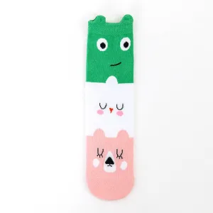 Cartoon Pattern Candy Bar Series Baby Socks