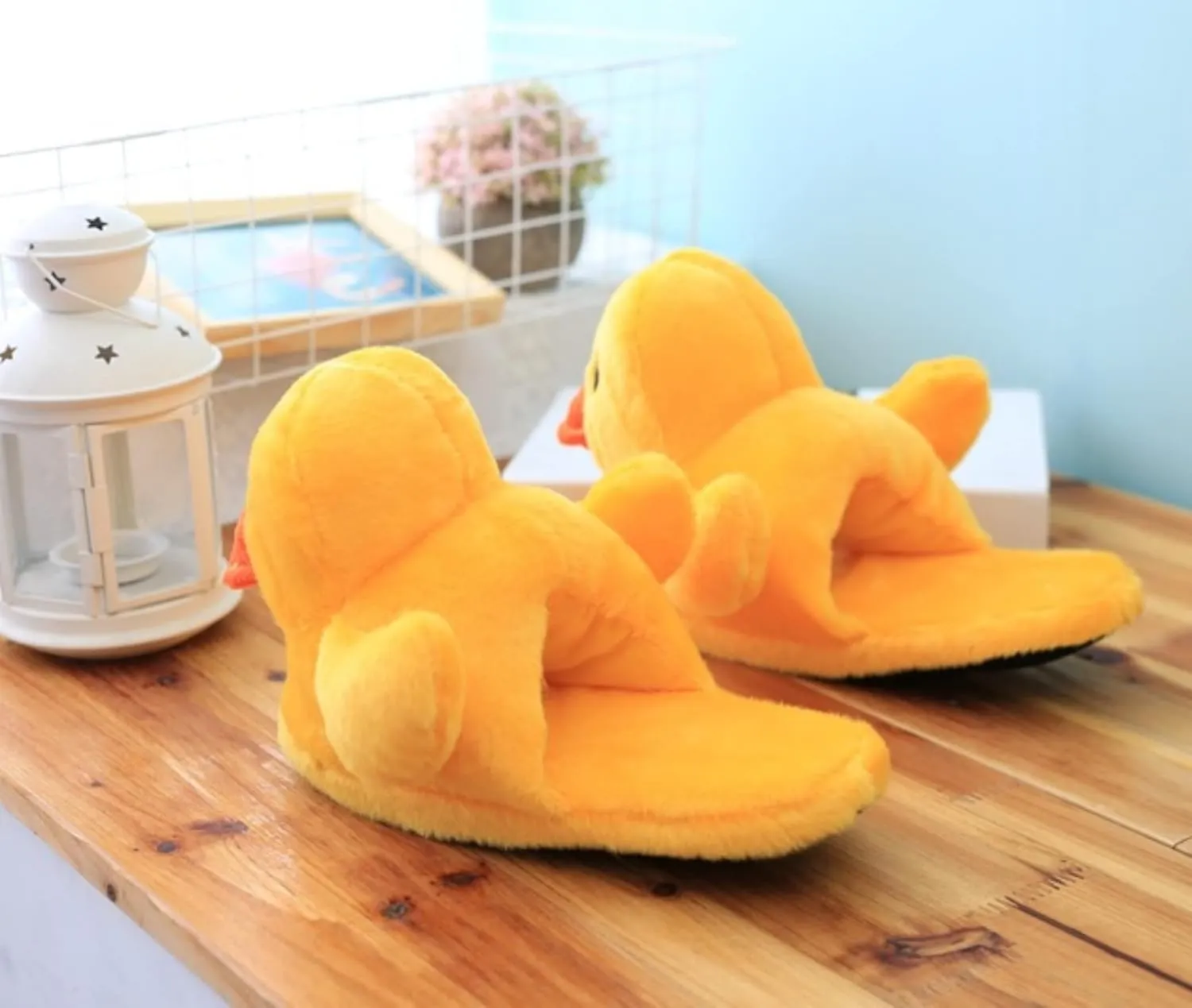 Cartoon Slippers, Animal Cotton Shoes, Cute Duck Home Shoes, Winter Indoor and Outdoor Thermal Insulation