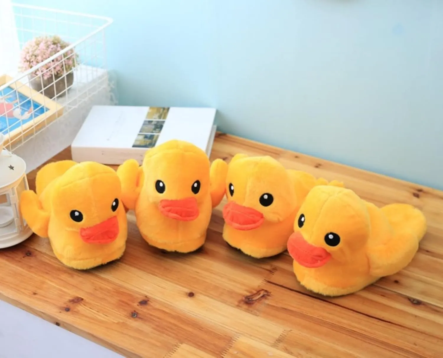 Cartoon Slippers, Animal Cotton Shoes, Cute Duck Home Shoes, Winter Indoor and Outdoor Thermal Insulation
