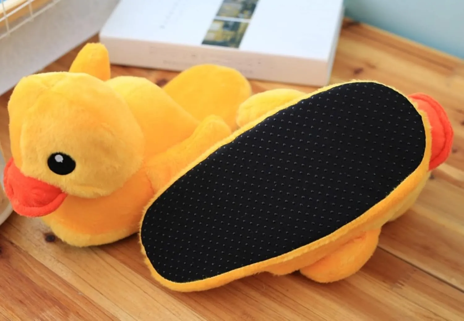 Cartoon Slippers, Animal Cotton Shoes, Cute Duck Home Shoes, Winter Indoor and Outdoor Thermal Insulation