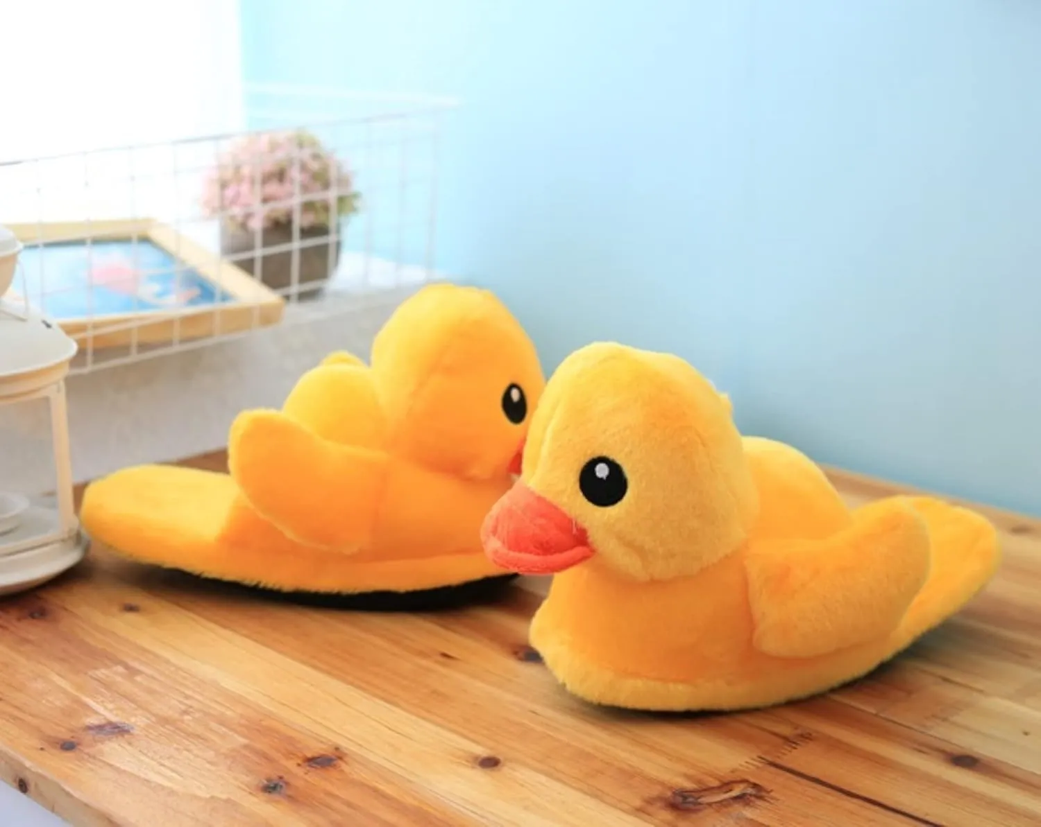Cartoon Slippers, Animal Cotton Shoes, Cute Duck Home Shoes, Winter Indoor and Outdoor Thermal Insulation