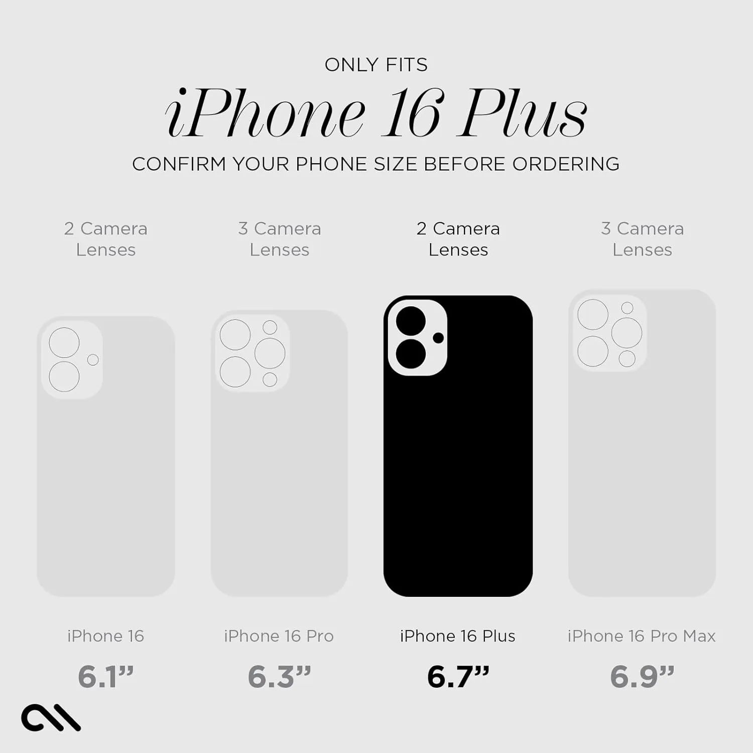 Case-Mate iPhone 16 Plus Case [Compatible with MagSafe] - Stylish Mother of Pearl Phone Case with 12ft Drop Protection - Premium Magnetic Cover for iPhone 16 Plus - Touch of Pearl