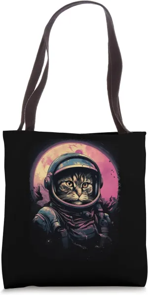 Cat Weightlessness Astronaut for a Cat owner Tote Bag