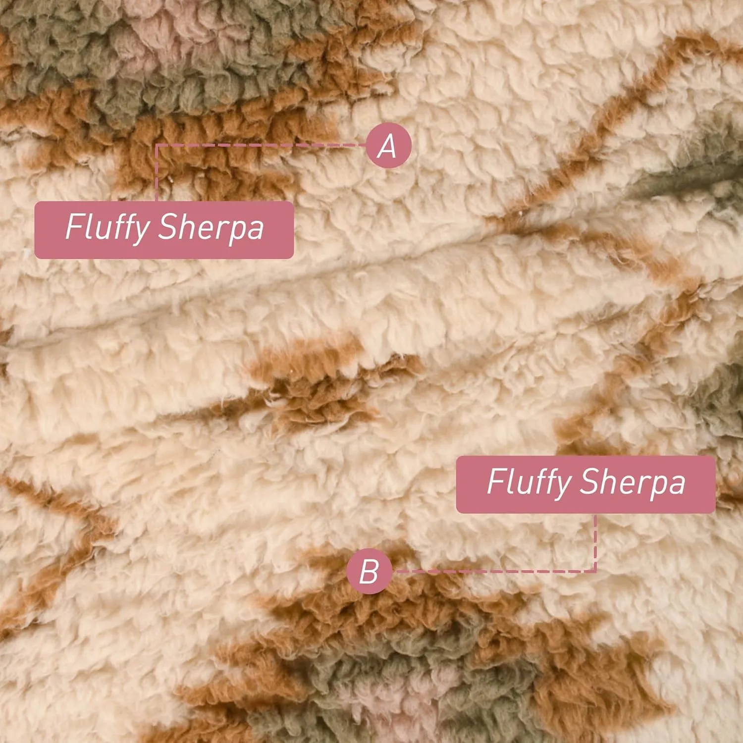 Catalonia Oversized Blanket Hoodie Sweatshirt, Comfortable Wearable Sherpa Pullover,Gift for Her