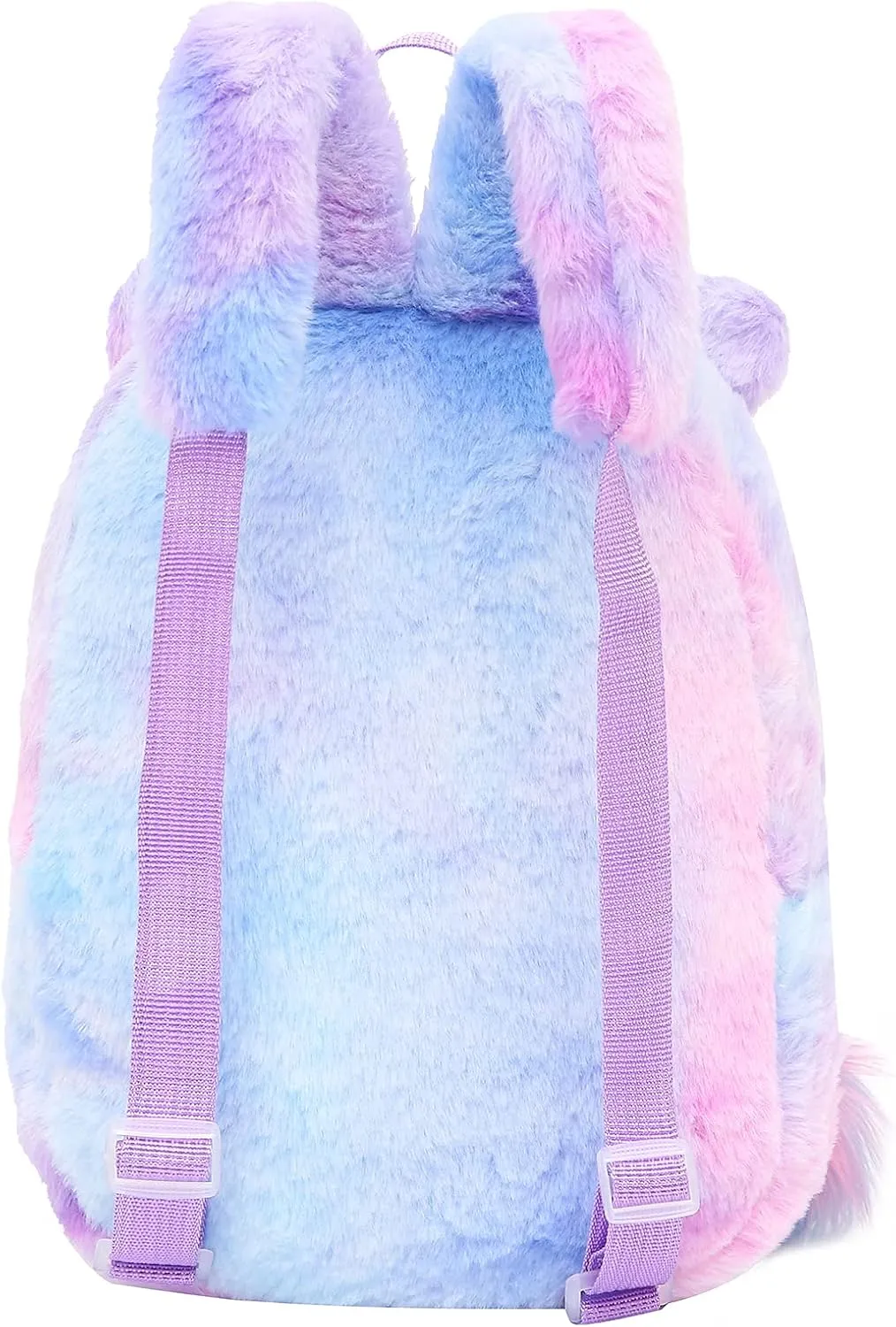CBOALOGR Cute Plush Unicorn Toddler Small Backpack Little Plush Bookbag for Girls 3 to 6 years old