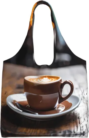 Ceramic Bowl Coffee Shoulder bag - convenient to carry, suitable for shopping, work and study