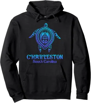 Charleston South Carolina Beach Charleston SC Sea Turtle Pullover Hoodie