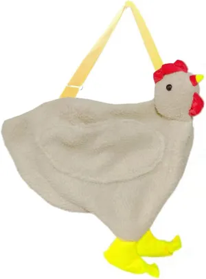 Chicken Purse Chicken Bag Fluffy Hen Crossbody Bag Plush Handbags Cartoon Shoulder bag For Women