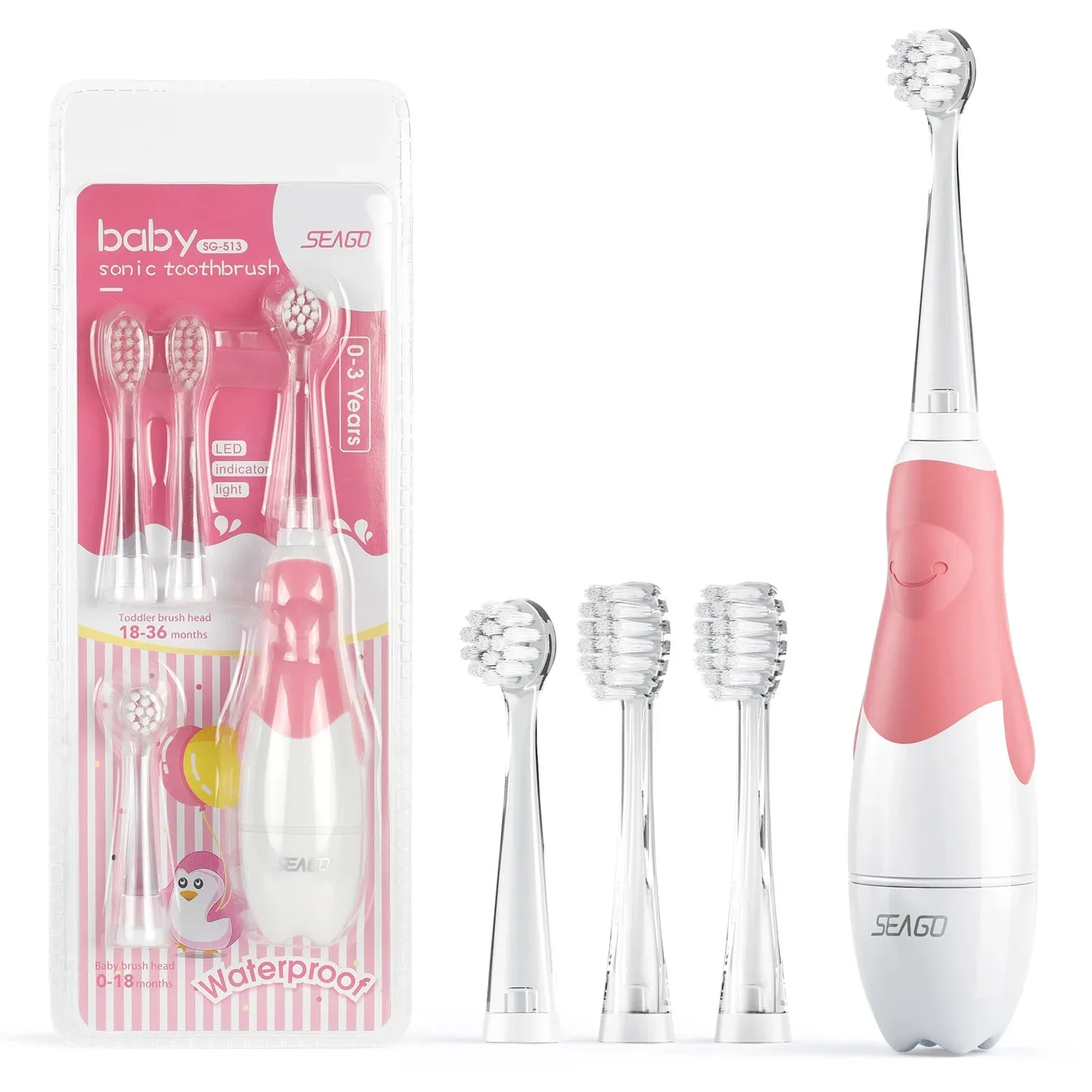 Children's Electric Toothbrush: Smart Timer, Waterproof