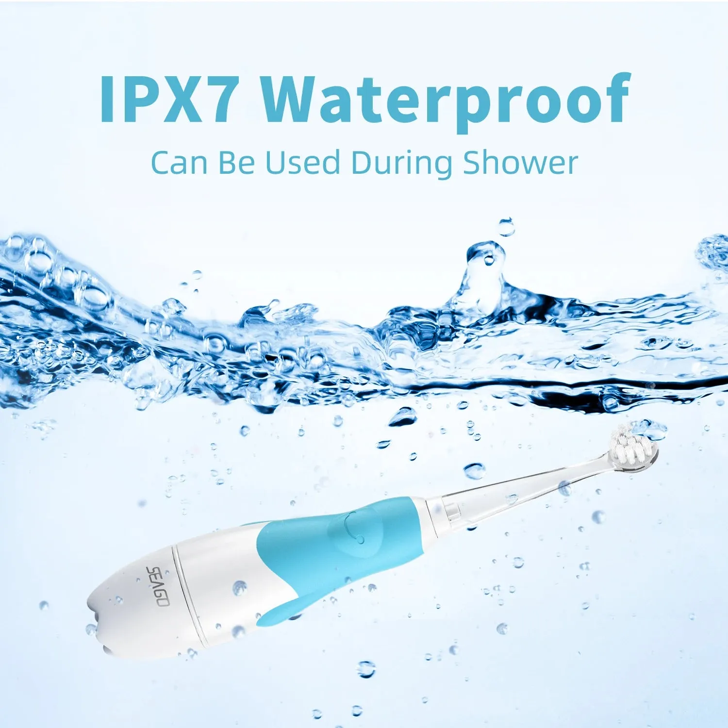 Children's Electric Toothbrush: Smart Timer, Waterproof