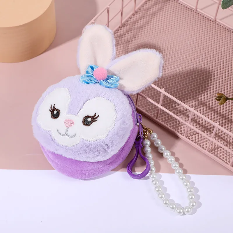 Children's Pendant Plush Creative Mini Clow Storage Coin Purses