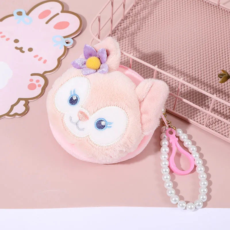 Children's Pendant Plush Creative Mini Clow Storage Coin Purses