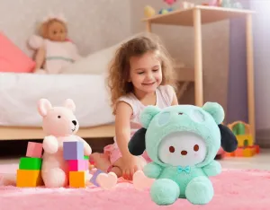 Cinnamoroll Collectible Soft Plush, Kawaii Cartoon Plush Figure Toy, Cute Stuffed Animal Pillow, Cartoon Theme Party Favor for Girls Cinnamoroll Fans Birthday