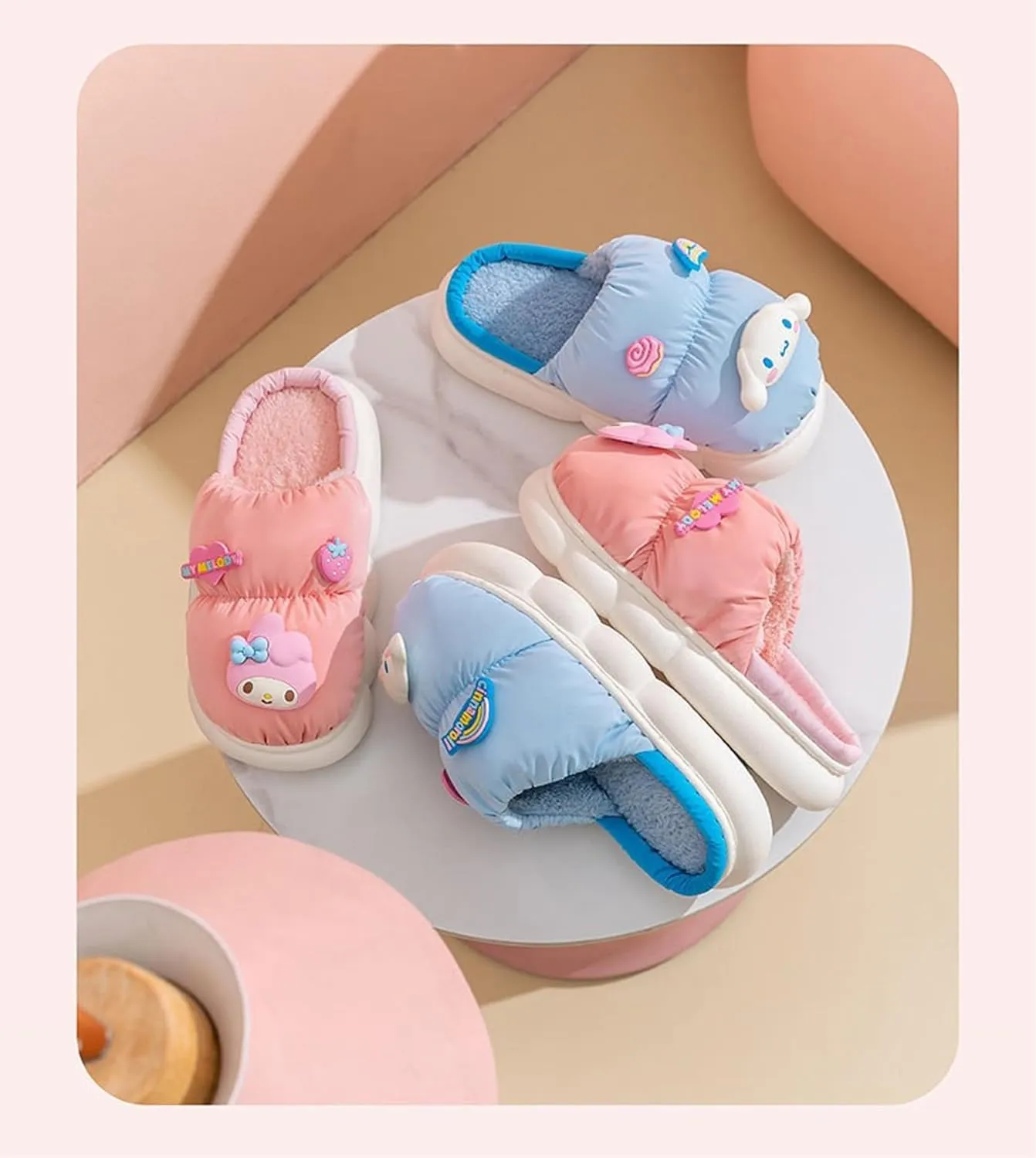 Cinnamoroll Home Slippers for Girls Boys Kids Children