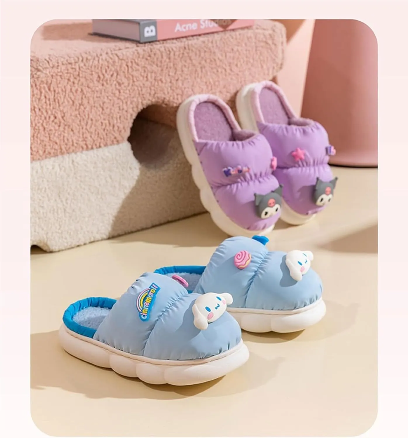Cinnamoroll Home Slippers for Girls Boys Kids Children