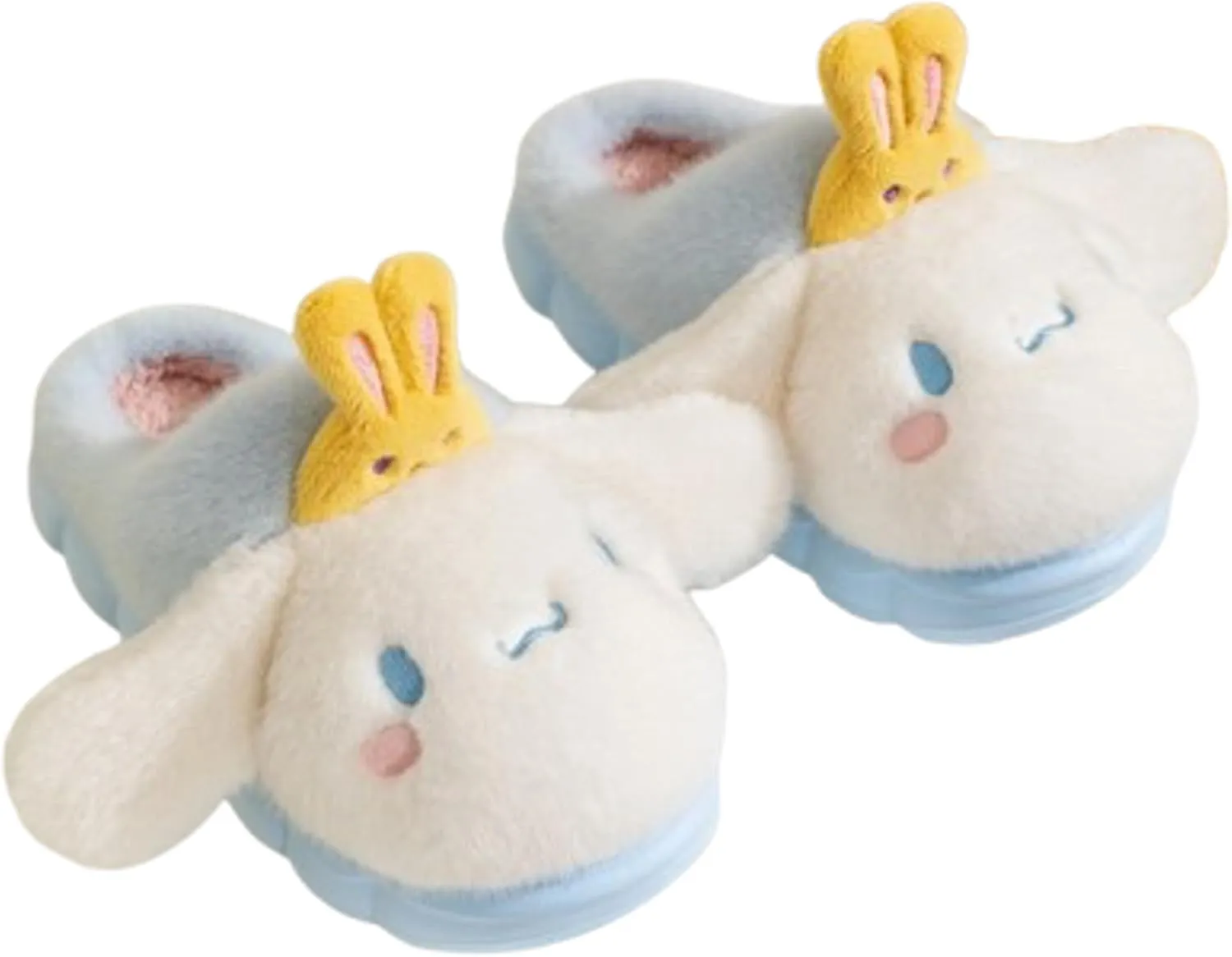 Cinnamoroll with Rabbit Crown Home Slippers for Girls Kids Children