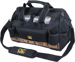 CLC Custom Leathercraft 1534 16 in. Tote Bag with Top Plastic Tray, 23 Pocket