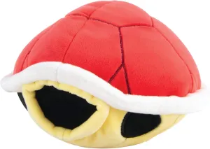 Club Mocchi-Mocchi- Mario Kart Plush - Red Shell Plushie - Squishy Mario Plushies - Squishy Mario Toys and Cute Stuffed Animals - Gaming Room Decor - Video Game Collectibles - 6 Inch