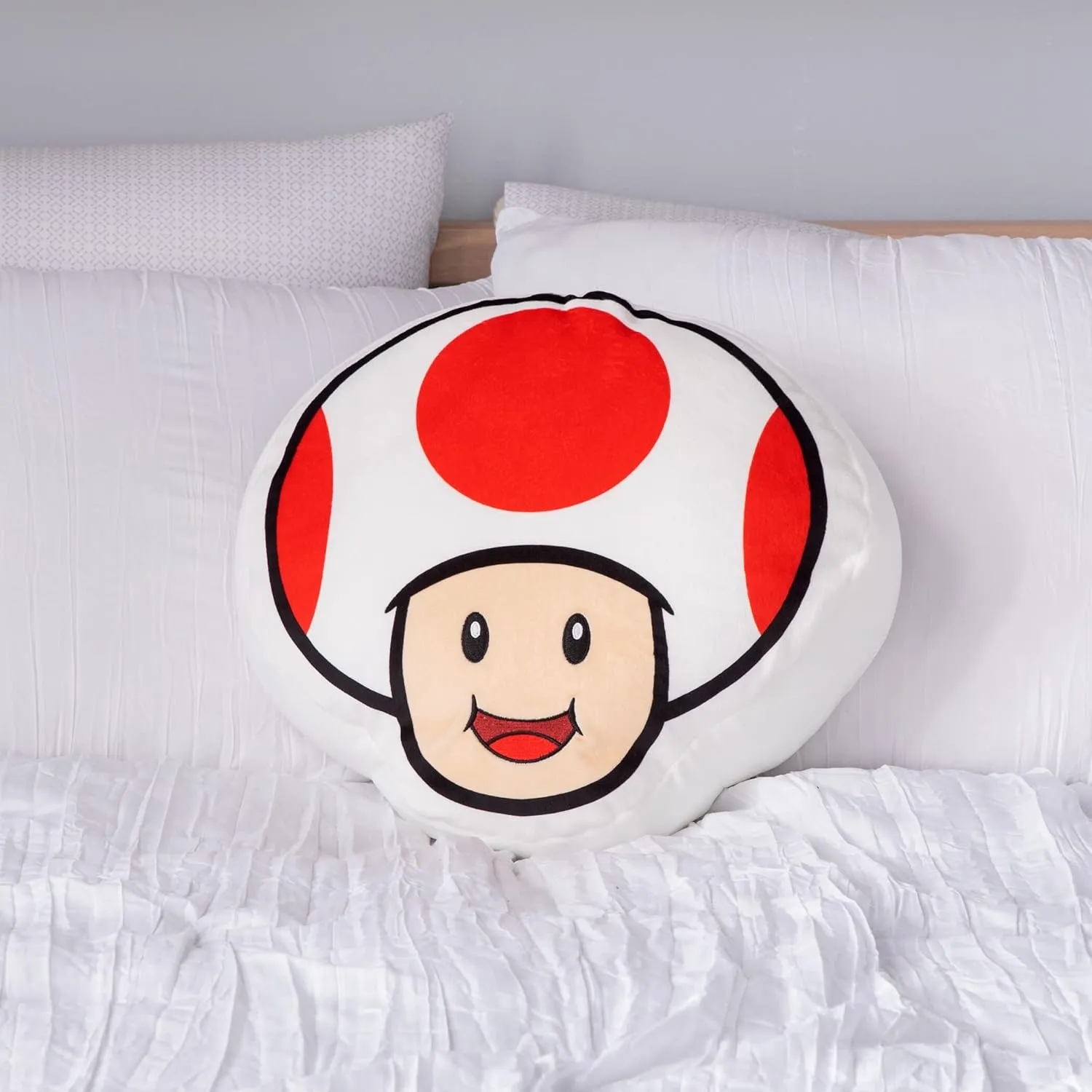 Club Mocchi- Mocchi- Nintendo Super Mario Plush - Toad Plushie - Collectible Squishy Plushies - 15 Inch