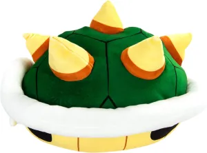 Club Mocchi Mocchi- Super Mario Plush - Bowser Shell Plushie - Squishy Mario Toys and Cute Stuffed Animals - Gaming Room Decor - Video Game Collectibles - 15 Inch