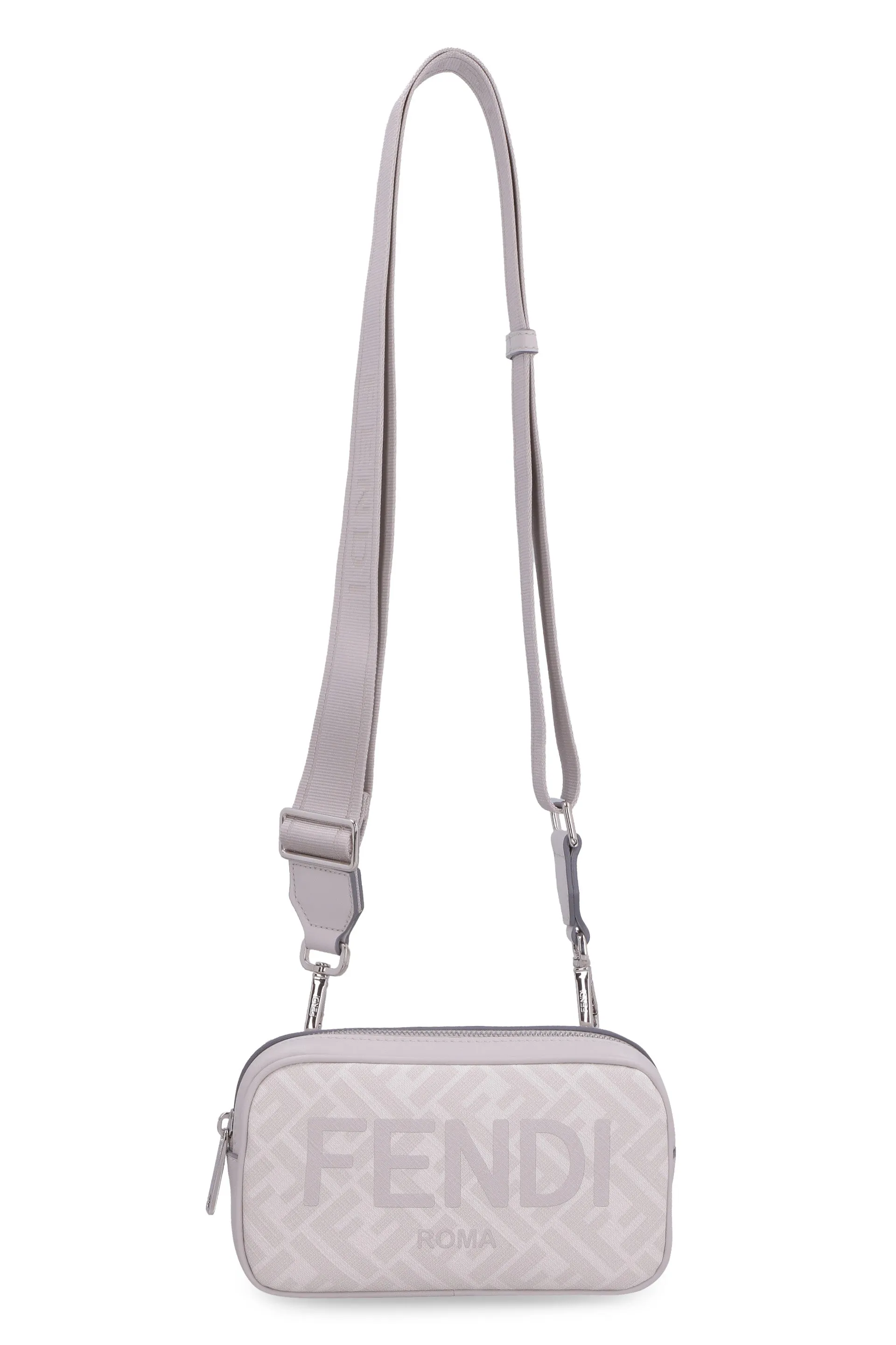 Coated canvas camera bag