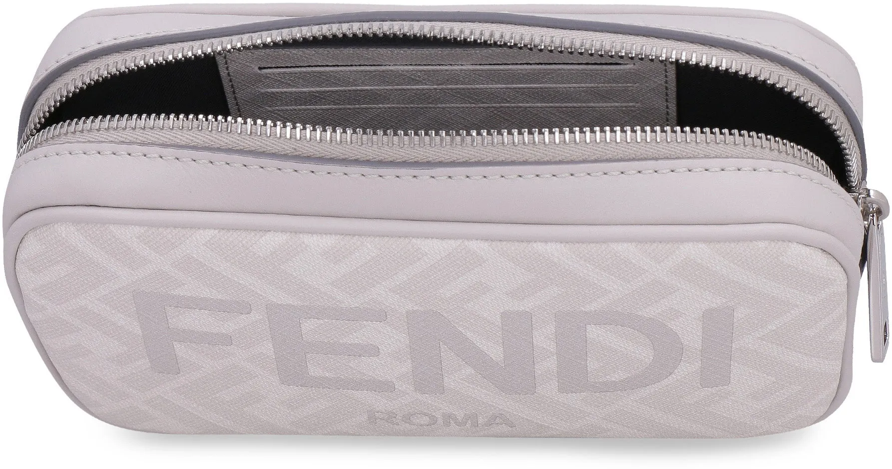 Coated canvas camera bag