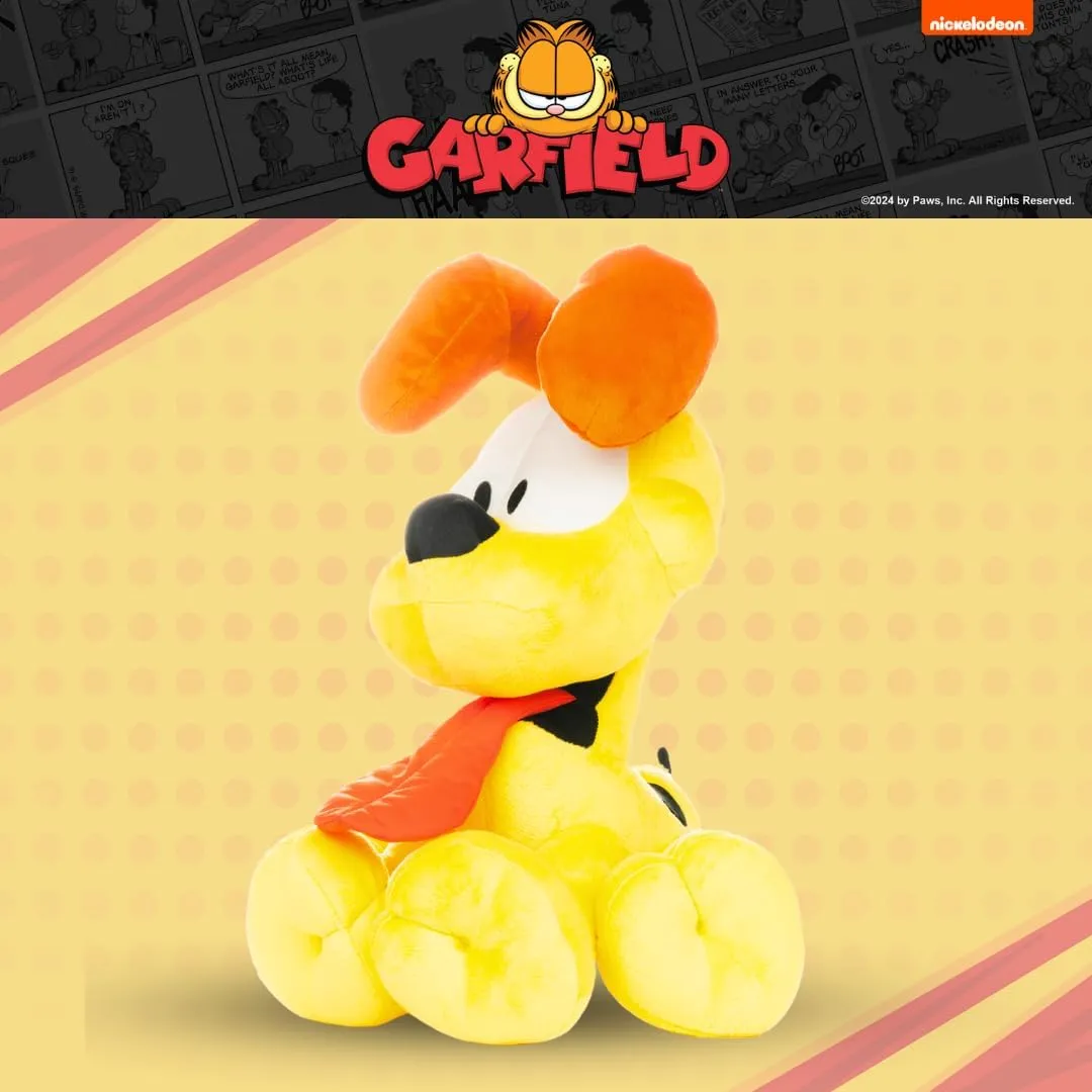 Collectibles Garfield Odie Bedding Super Soft Cozy Decorative Cuddle Pillow, (Officially Licensed Product) By Franco