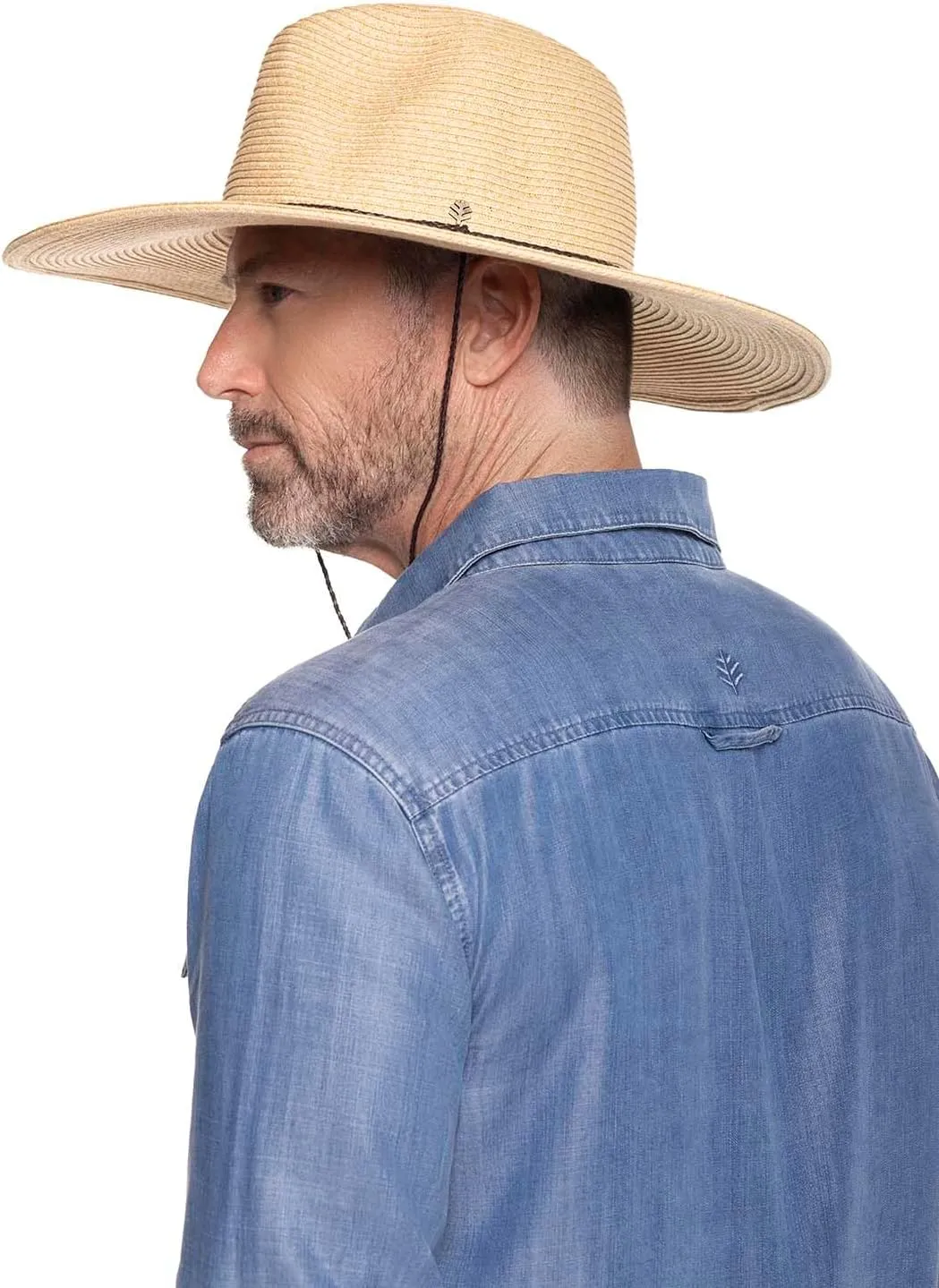 Coolibar UPF 50  Men's Beach Comber Sun Hat - Sun Protective