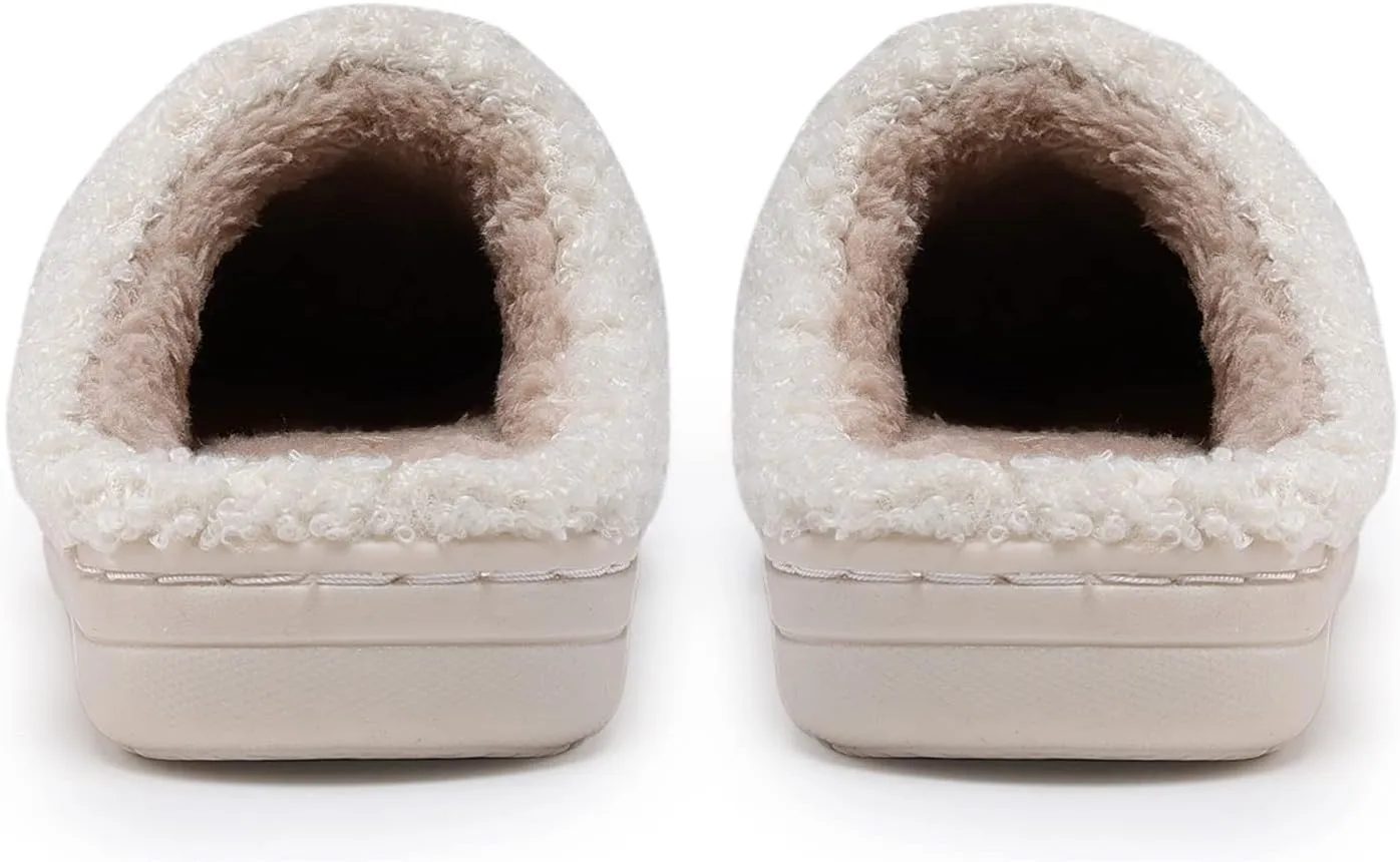 COVS Cute Kids Smile Face Slippers for Girls Boys Soft Plush Non-Slip Toddler House Slippers Little kids smile slippers Indoor Outdoor