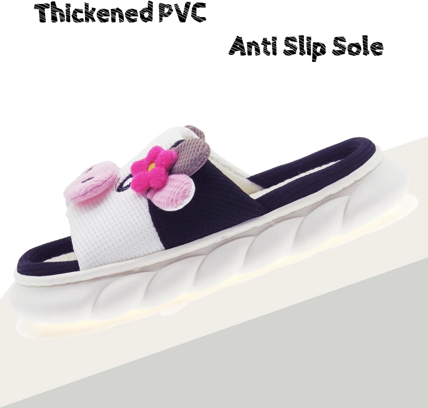 Cow Slippers For Women and Men Fluffy Cute Cozy House Slippers Indoor and Outdoor