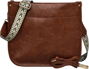 Crossbody Bags for Women Handbags Shoulder Bag with Adjustable Strap Women's Crossbody Purses Vegen Leather Hobo Bags