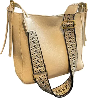Crossbody Purses for Women Trendy Hobo Bag Vegan Leather Shoulder Hand Bag Hobo Guitar Strap Purse Satchel Bags
